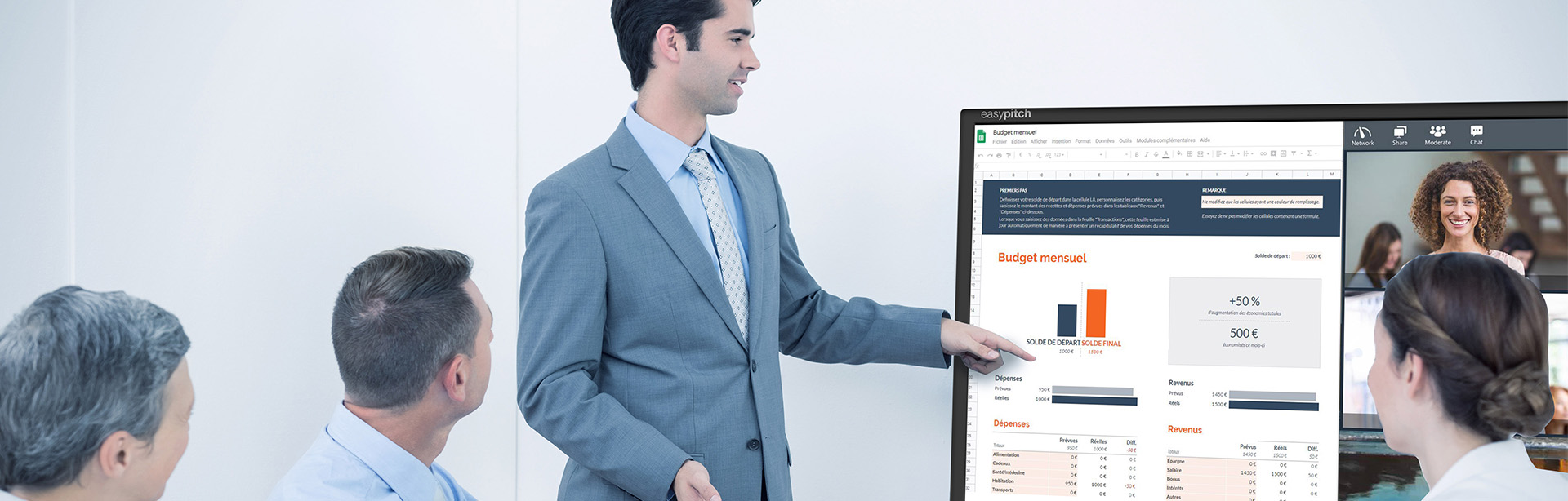 L’écran interactif, votre allié pour des visioconférences réussies
