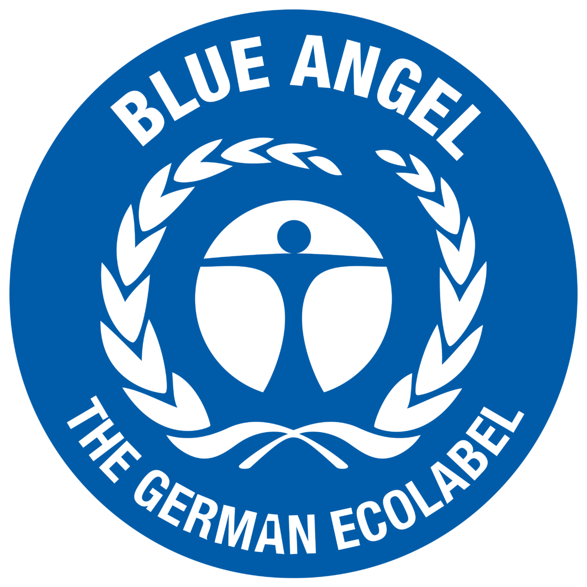 Blue angel label